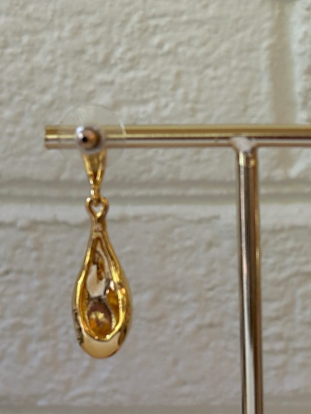Alexis Bittar Brut Teardrop Earrings - Picture 3 of 3